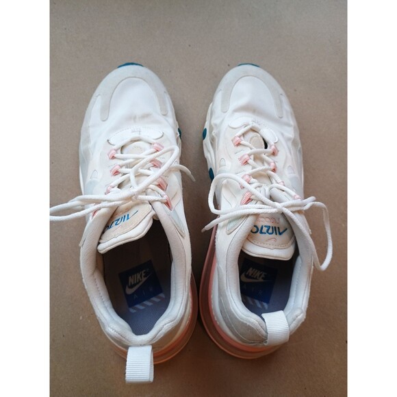 NIKE Women Air Max 270 REACT American Modern Summit Running Shoes Sz 9.5 - Picture 9 of 14